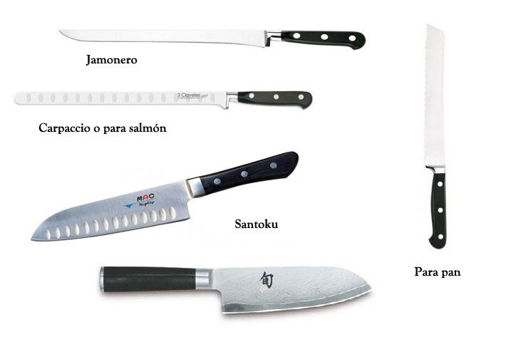 OTROS CUCHILLOS DE COCINA COMUNES